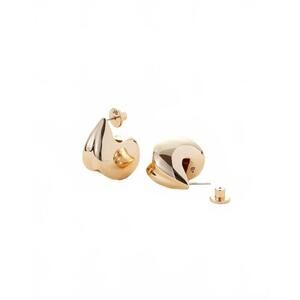 NEW JENNYBIRD women's nouveaux puff earrings in gold
